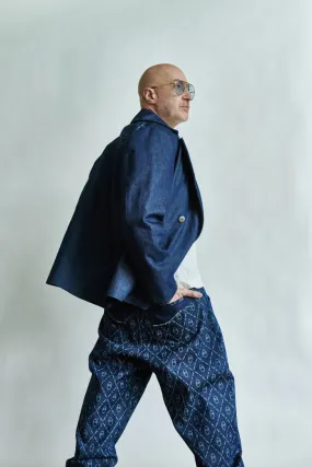 BK   Saturnino signature logo denim trousers