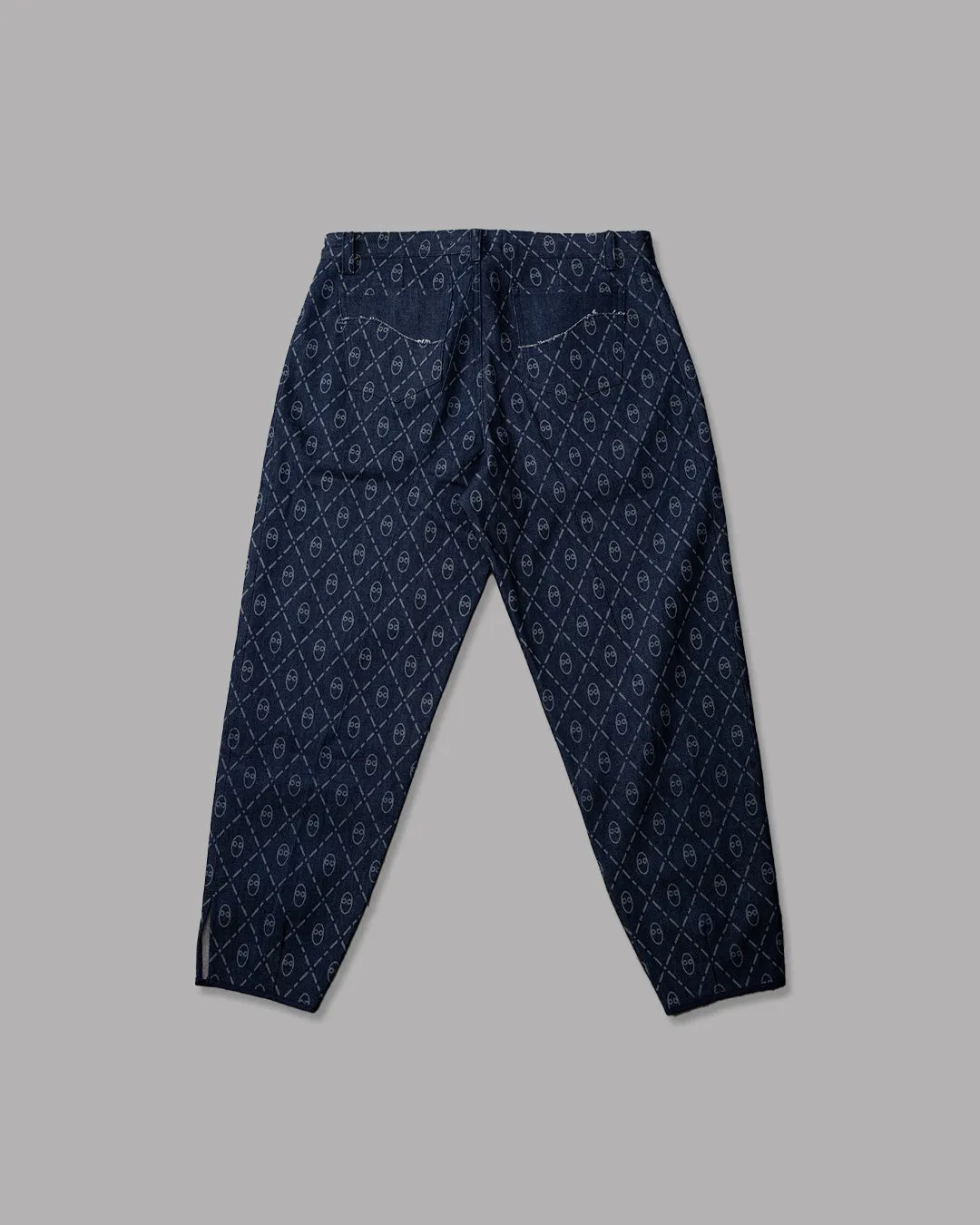 BK   Saturnino signature logo denim trousers