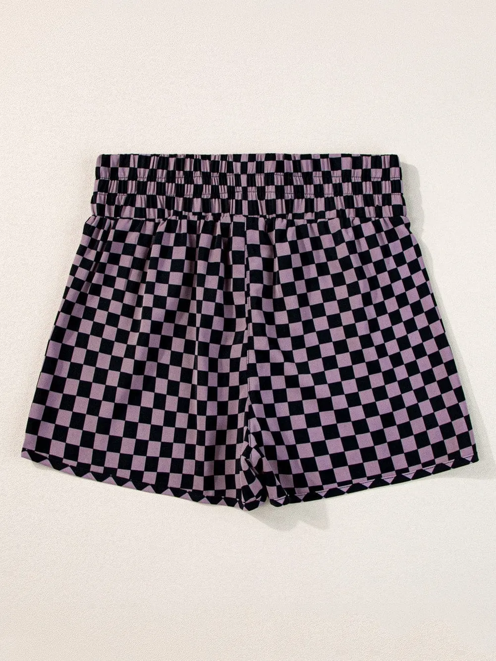 Casual Checkered Shorts for Summer