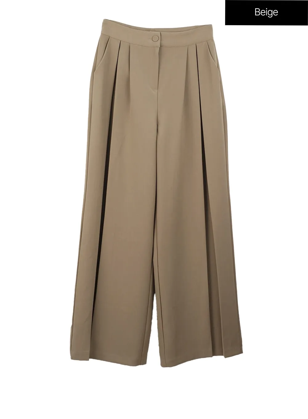 Wide Fit Pintuck Trousers IS315